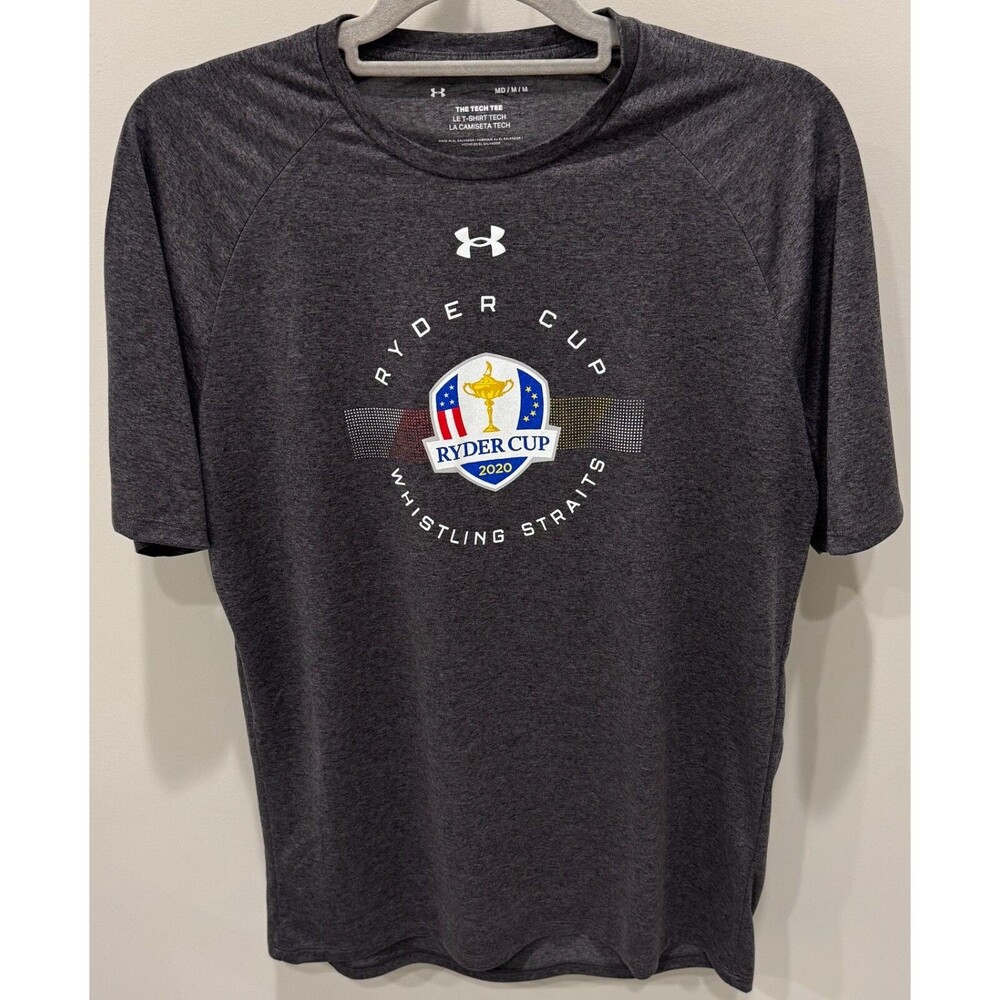 2020 Ryder Cup Whistling Straits - Under Armour T-Shirt - Men's Medium - Gray